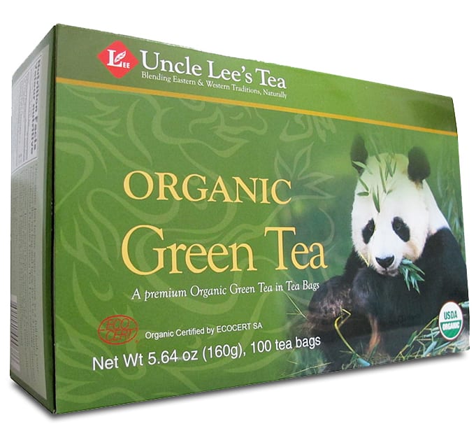 Uncle Lee's Organic Green Tea 100 Bags