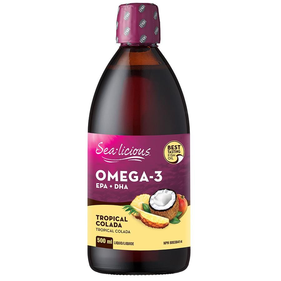 Sealicious Omega-3 Fish Oil Tropical Colada 500ml