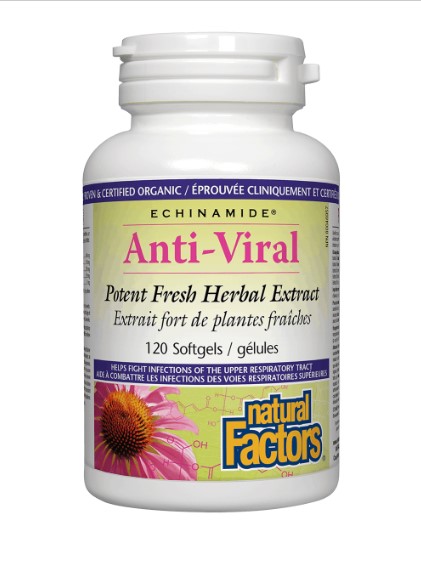 Natural Factors Anti Viral Formula 120 Capsules